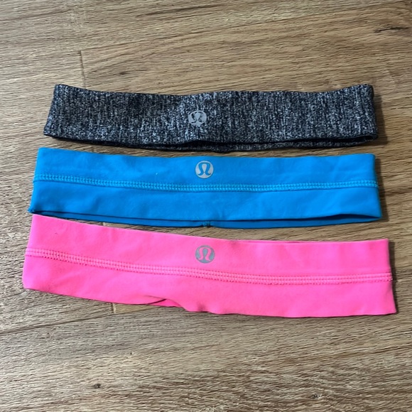 lululemon athletica Accessories Three Lululemon Headbands Poshmark
